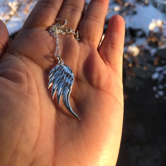 CarterGore Sterling Silver Wing Necklace